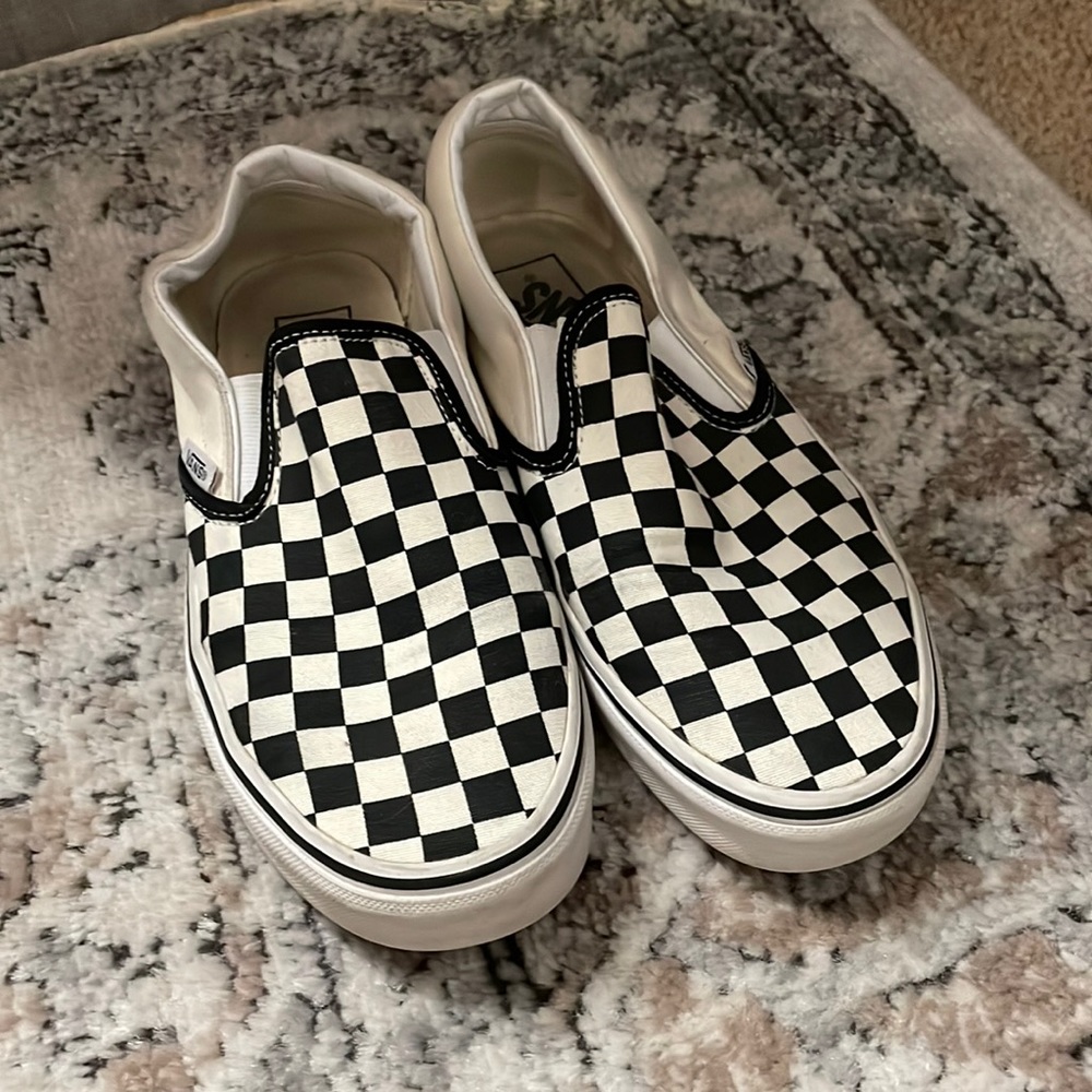 Checkered vans